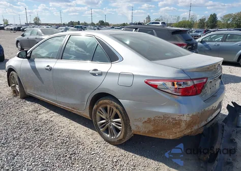 2017 Toyota Camry Se z USA, uszkodzony, nr VIN 4T1BF1FK0HU404583